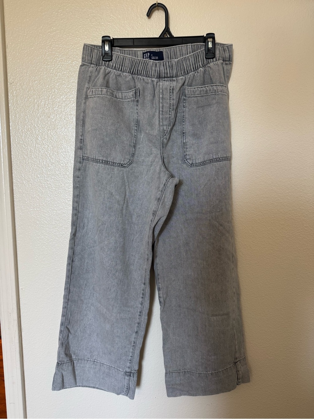 GAP Kids Light Gray Pull-On Denim Jeans